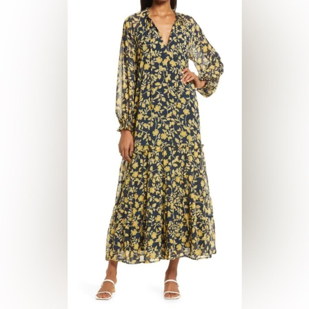 NWOT Lost and Wander Maxi Dress (Tea in Versailles style) - Small D2